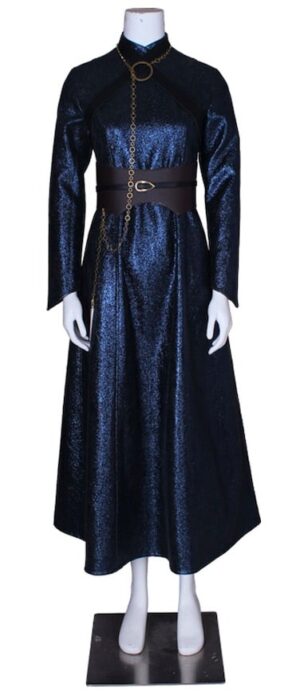 Game of Thrones Season 8 Lady Of Winterfell Sansa Stark Cosplay Costume Version 2