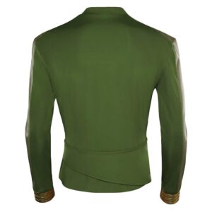 Game Star Trek: Strange New Worlds Christopher Pikel Green Outfits Cosplay Costume Suit