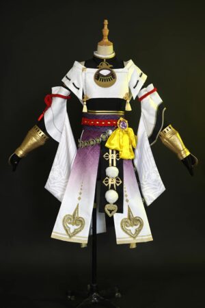 Genshin Impact Kujou Sara Cosplay Costume