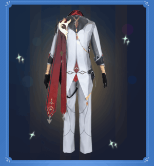 Genshin Impact Tartaglia Cosplay Costume