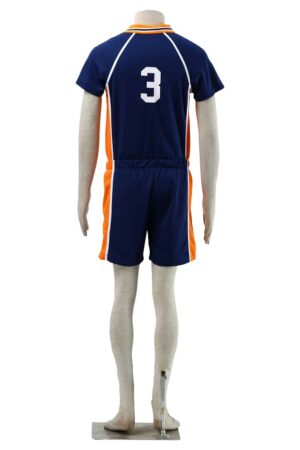 Haikyuu!! Asahi Azumane Karasuna High School NO. 3 Sports Uniform Cosplay Costume