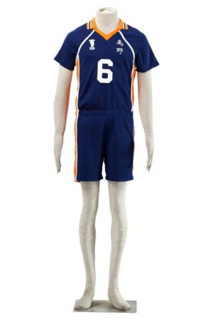Haikyuu!! Karasuna High School NO. 6 Sports Uniform Cosplay Costume
