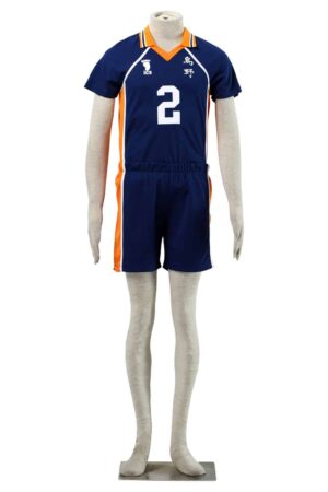 Haikyuu!! Koshi Sugawara Karasuna High School NO. 2 Sports Uniform Cosplay Costume