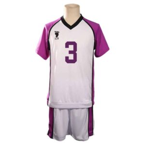 Haikyuu!! Shiratorizawa Academy Eita Semi No. 3 Cosplay Costume