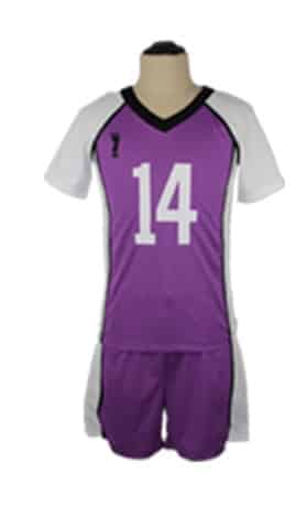 Haikyuu!! Shiratorizawa Academy Hayato Yamagata No. 14 Cosplay Costume