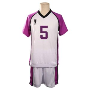 Haikyuu!! Shiratorizawa Academy Satori Tendo No. 5 Cosplay Costume