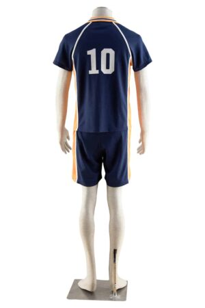 Haikyuu!! Shoyo Hinata Karasuna High School NO. 10 Sports Uniform Cosplay Costume