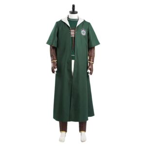 Harry Potter Slytherin Quidditch Cosplay Costume