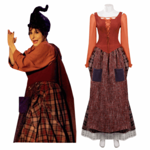 Hocus Pocus 2：Mary Sanderson Cosplay Costume