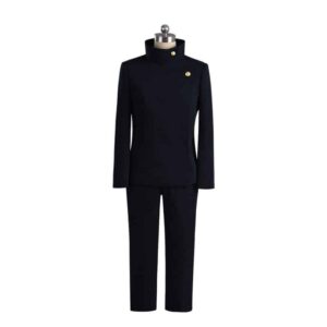 Jujutsu Kaisen Megumi Fushiguro Comic Ver. Black Cosplay Costume