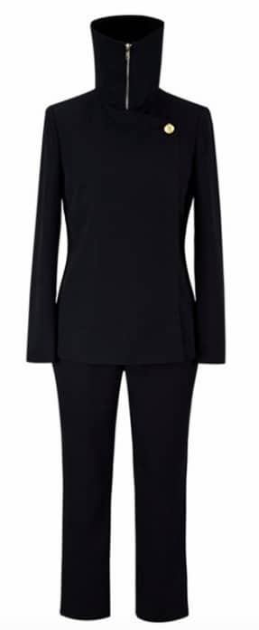 Jujutsu Kaisen Toge Inumaki Comic Ver. Black Cosplay Costume