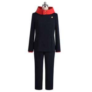 Jujutsu Kaisen Yuji Itadori Comic Ver. Black Cosplay Costume