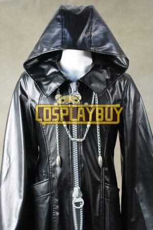 Kingdom Hearts Organization XIII 13 Cosplay Leather Coat