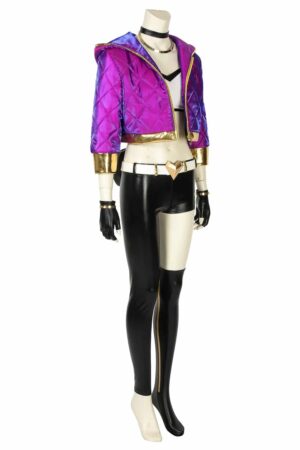 League of Legends LOL Akali KDA Cosplay Costume