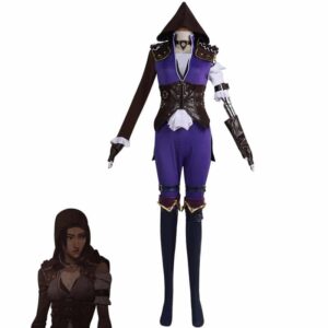 League of Legends LOL Arcane Caitlyn Cosplay Costume