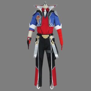 League of Legends LOL Battle Academia Ezreal Cosplay Costume