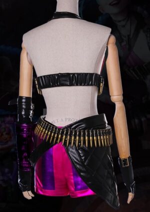 League of Legends LOL Jinx Cosplay Costume