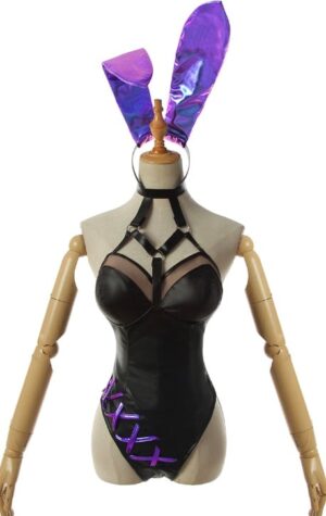 League of Legends LOL K/DA ALL OUT Evelynn Bunny Cosplay Costume
