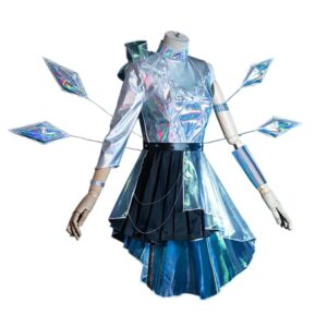 League of Legends LOL K/DA ALL OUT Seraphine Cosplay Costume