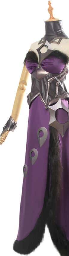 League of Legends LOL Morgana the Fallen Cosplay Costume