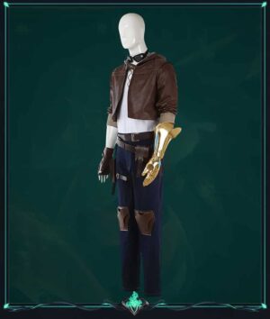 League of Legends LOL The Prodigal Explorer Ezreal Cosplay Costume