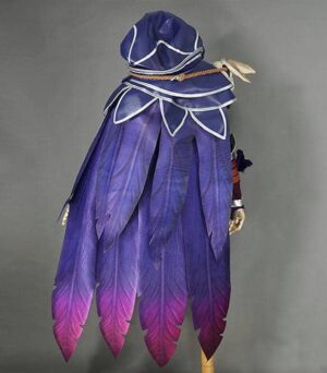 League of Legends LOL The Rebel Xayah Cosplay Costume
