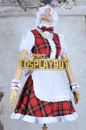 Lollipop Chainsaw Cosplay Juliet Starling Maid Dress