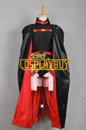 Magical Girl Lyrical Nanoha Cosplay Fate Testarossa Costume Cape