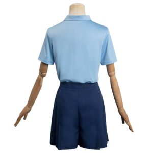Movie Barbie 2023 Barbie Blue Mailman Cosplay Costume Postman