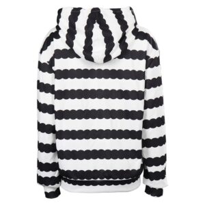 Movie Barbie 2023 Barbie Ken Sweat Black And White Stripes Hoodie Costume