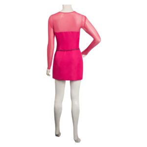 Movie Barbie 2023 Barbie Pink Saree Skirt Dress Cosplay Costume