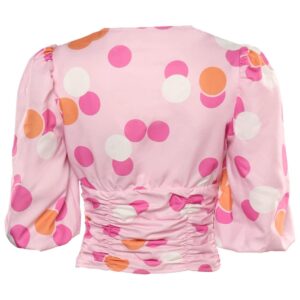 Movie Barbie 2023 Gloria Pink Tops Cosplay Costume