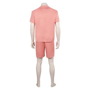Movie Barbie 2023 Ken Pink Casual Cosplay Costume