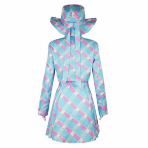 Movie Barbie 2023 Margot Robbie Barbie Blue Skirt Set Cosplay Costume