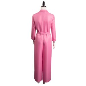 Movie Barbie 2023 Margot Robbie Barbie Pink Jump Cosplay Costume