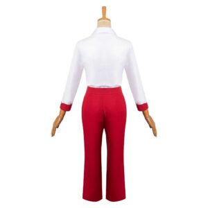 Movie Barbie 2023 Margot Robbie Barbie Rose Red Cosplay Costume
