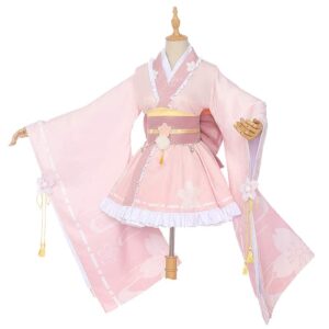 My Hero Academia Boku no Hero Academia Ochako Uraraka Kimono Cosplay Costume