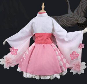 My Hero Academia Ochako Uraraka Flower Festival Kimono Cosplay Costume