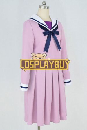 Noragami Cosplay Hiyori Iki Purple Uniform