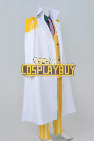 One Piece Cosplay Sakazuki Kizaru Costume