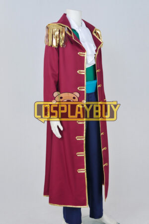 One Piece Cosplay Gol D Roger Costume Pirate Hat