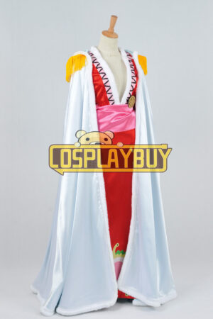 One Piece Cosplay Boa Hancock Red Costume