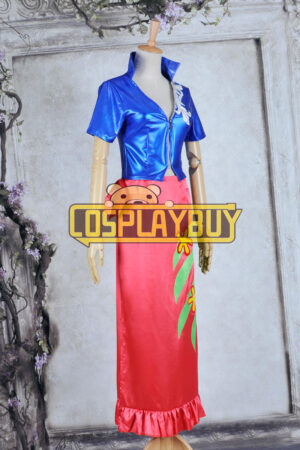 One Piece Cosplay Nico Robin Sunday Costume