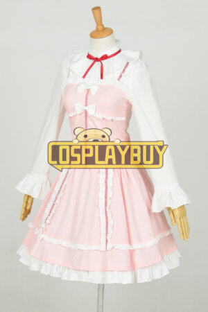 Oreimo Cosplay Ruri Gokō Pink Dress
