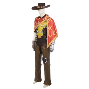 Overwatch McCree Cosplay Costume Version 2