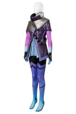 Overwatch Sombra Hacker Cosplay Costume