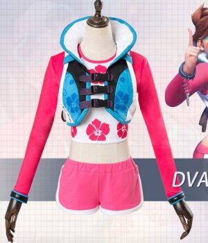 Overwatch Waveracer D.Va Cosplay Costume