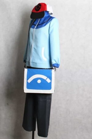 Pokemon Black and White Hilbert Cosplay Costume