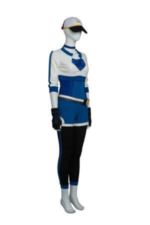 Pokemon Go Female Trainer Blue Cosplay costume