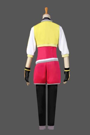 Pokemon Go Female Trainer Team Instinct Mystic Valor Yellow Cosplay Costume